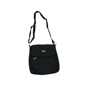 BAGGALLINI Solid Black Crossbody Town Bagg Travel Hiking Nylon Purse